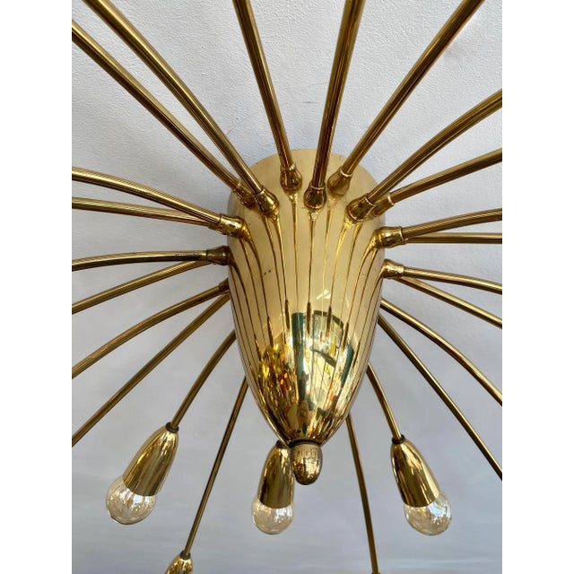 Large German Sputnik Light, 1950s For Sale - Image 6 of 12