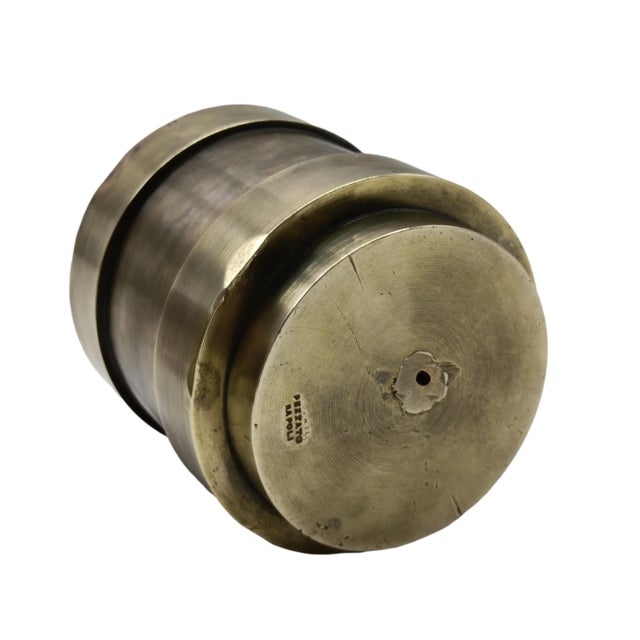 Abstract Bronze Sculptures by Luigi Pezzato, Italy, 1970s, Set of 2 For Sale - Image 6 of 9