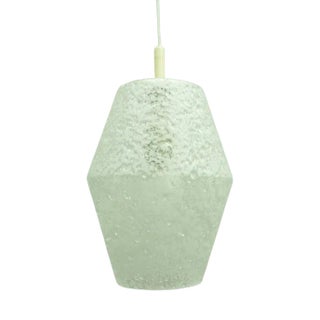 Mid-Century Glass Pendant Lamp, 1960s For Sale