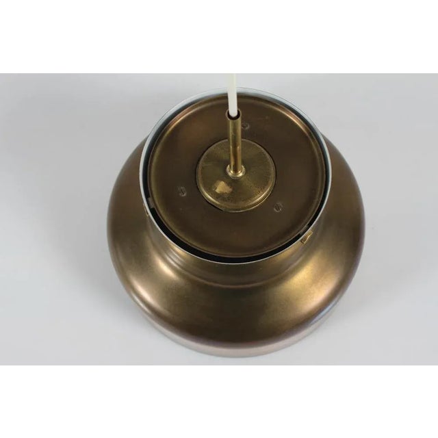 Bumling Pendant by Anders Pehrsson of Brass with Great Patina. Made by Studio Lyktan in Sweden, 1970s from Ateljé Lyktan For Sale - Image 6 of 9