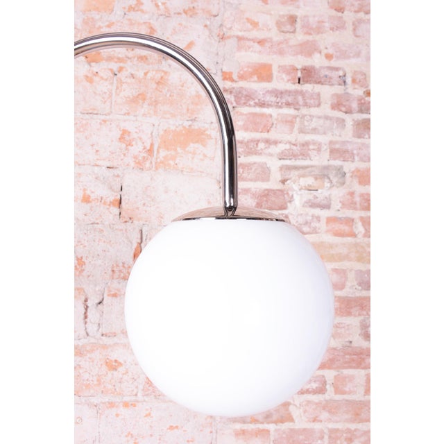 Bauhaus Bauhaus Floor Lamp in Oak by R. Slezák from Slezak Factories, 1920s For Sale - Image 3 of 12