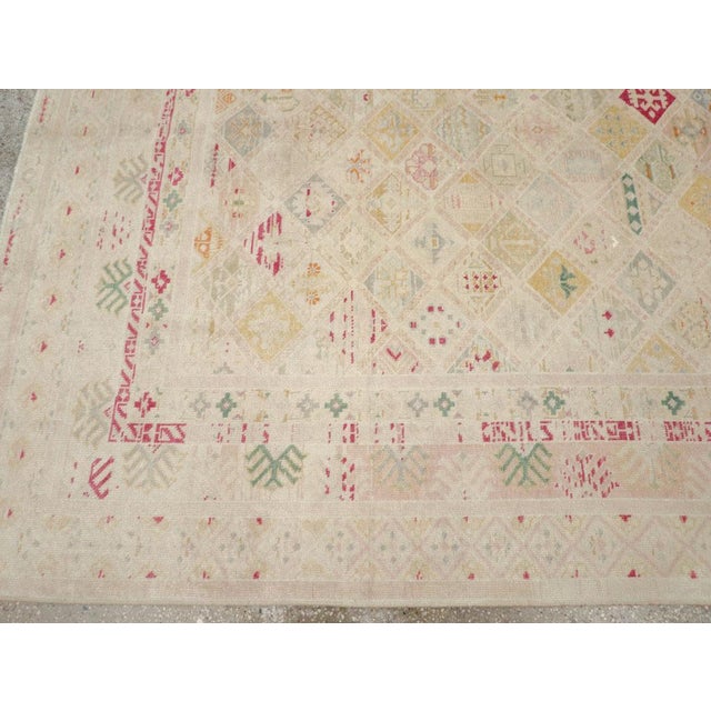 Mid 20th Century Galerie Shabab Collection Mid-20th Century Turkish Anatolian Accent Rug For Sale - Image 5 of 8