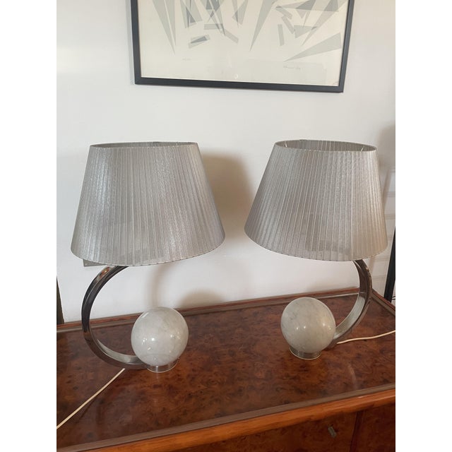 Mid-Century Modern Table Lamps by Flli Banci Firenze, 1970s, Set of 2 For Sale - Image 4 of 10