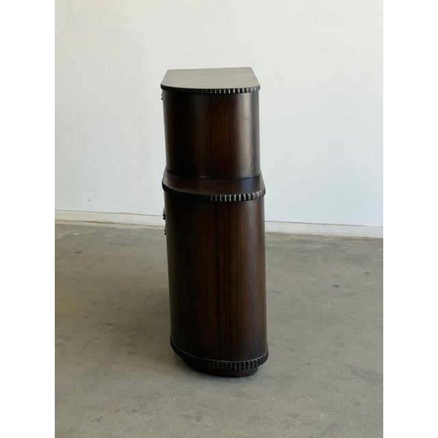 Art Deco Fluted Cocktail Cabinet For Sale - Image 12 of 13