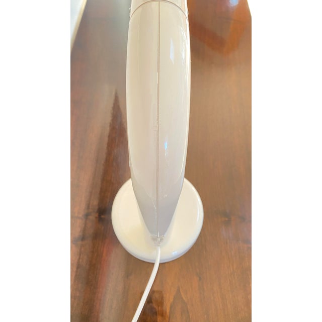 Mid-Century Modern White Tube Desk Lamp by Anders Pehrson for Atelje Lyktan, 1970s For Sale - Image 3 of 17