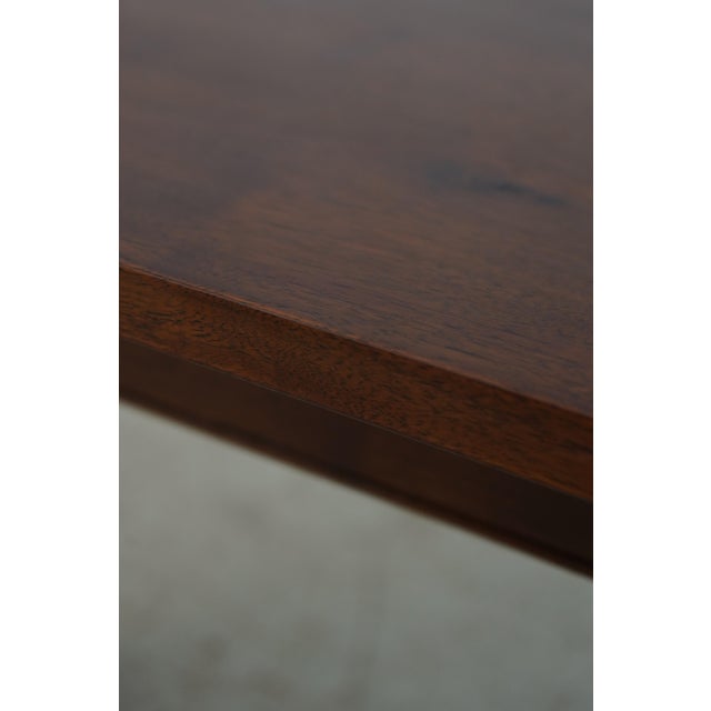 Bench Made Walnut Country Style Tavern Table For Sale - Image 4 of 12