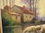 19th Century French Pastoral Oil Painting, the Shepherd and His Flock by Derians For Sale - Image 9 of 18