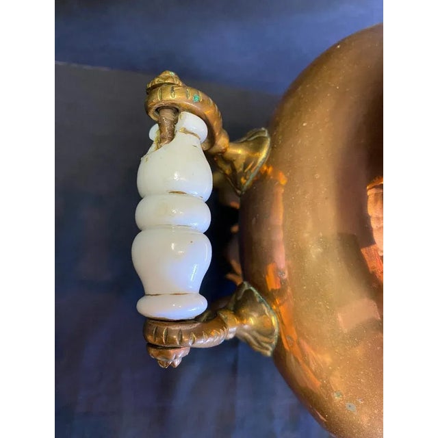 English Copper and Brass Samovar For Sale - Image 10 of 13