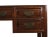 2000 - 2009 Vintage 5 Drawers With Cracked Ice Foot Rest Desk For Sale - Image 5 of 9