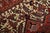 Heriz Rug 7’10” X 10’6” Red Wool Vintage Tribal Hand-Knotted Oriental Carpet For Sale - Image 4 of 15