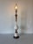 Mid-Century Modern 1960’s Italian Mid-Century Modern Walnut and White Marble Table Lamp With Brass Base For Sale - Image 3 of 12
