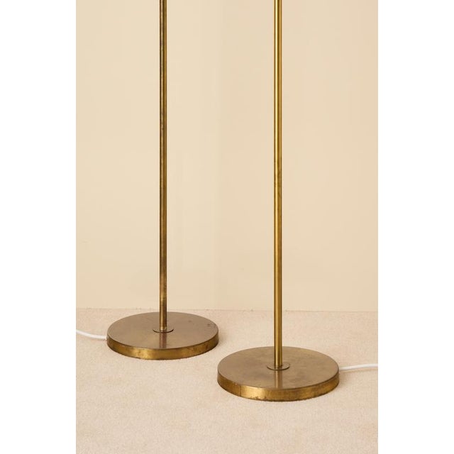 Swedish Modern Floor Lamps attributed to Nordiska Kompaniet, 1950s, Set of 2 For Sale - Image 3 of 6