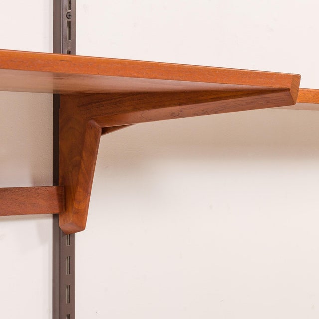 Vintage Shelving Unit in Teak by Kai Kristiansen for FM Mobler, Denmark, 1960s For Sale - Image 11 of 18