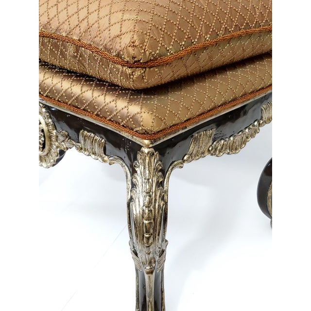 Wood Ottoman by Marge Carson For Sale - Image 7 of 12