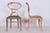 Brown Biedermeier Oak & Walnut Chairs, Vienna, Austria, 1820s, Set of 4 For Sale - Image 8 of 14
