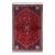 Pasargad Red Color Hand Knotted Persian Abadeh Rug For Sale