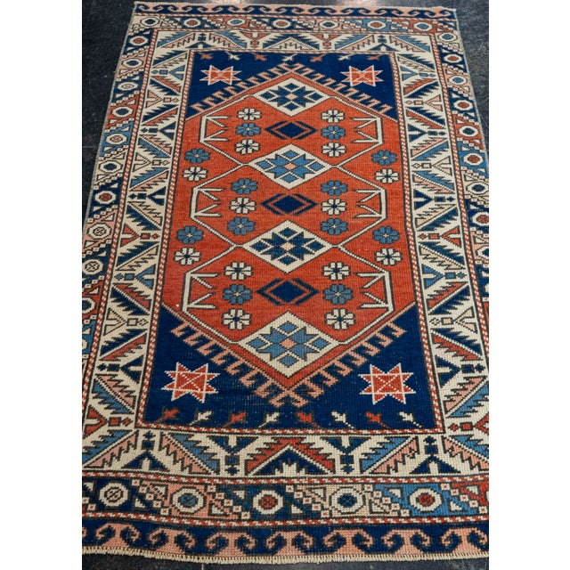 Turkish Vintage Rug 2'7" x 4' #21314 Explore a curated collection of hallway runners, wool rugs, and handmade masterpieces...