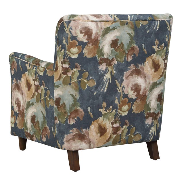 Lainey Floral Upholstered Armchair For Sale - Image 11 of 11