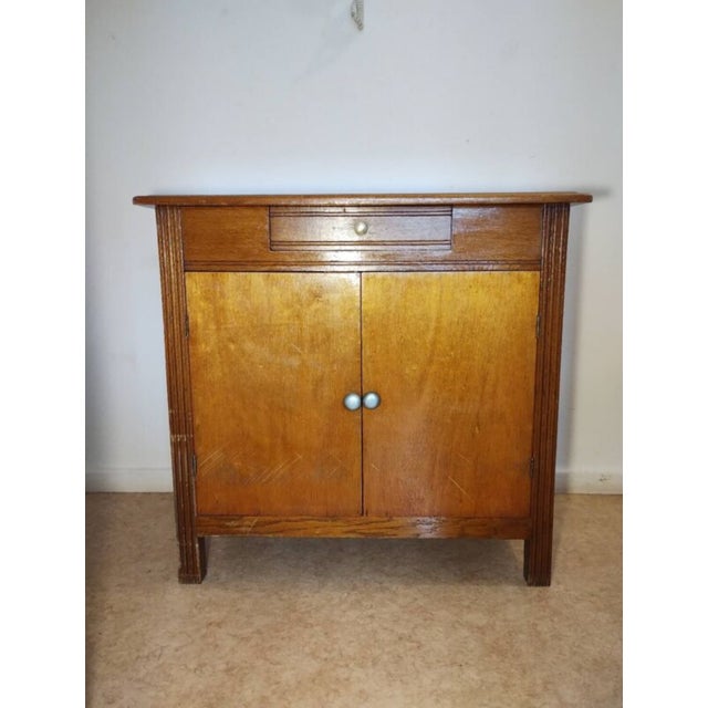 Wood Vintage Parisian Buffet, 1950s For Sale - Image 7 of 10