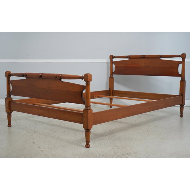 Age: C.1959 Details: Cherry Valley Full Or Double Size High Quality Construction Condition: Excellent Original Finish &...
