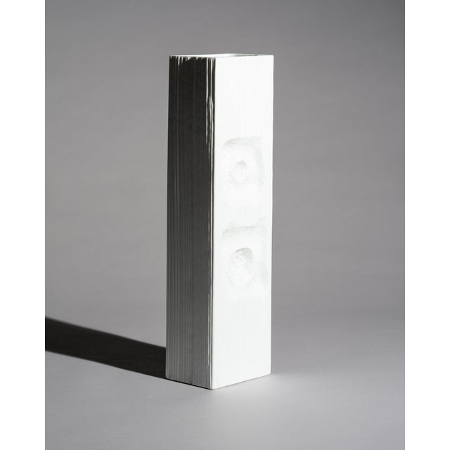 1970s Op-Art Floor Vase by Martin Freyer for Rosenthal, 1960s For Sale - Image 5 of 11