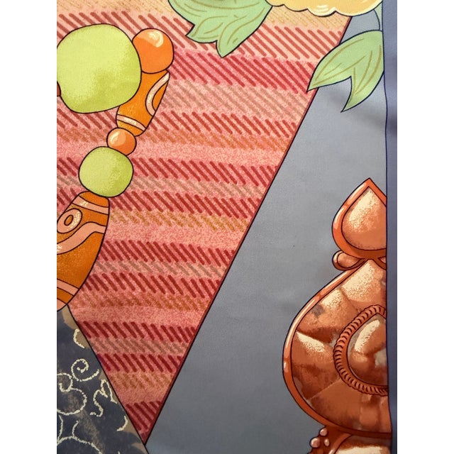 Hermès Tibet II Silk Scarf 2002 From Caty Latham For Sale - Image 12 of 12