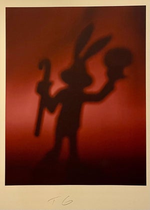 Todd Gray, Color Iris Photo Print Conceptual Cartoon Toy Bugs Bunny Photograph Todd Gray, c.1997