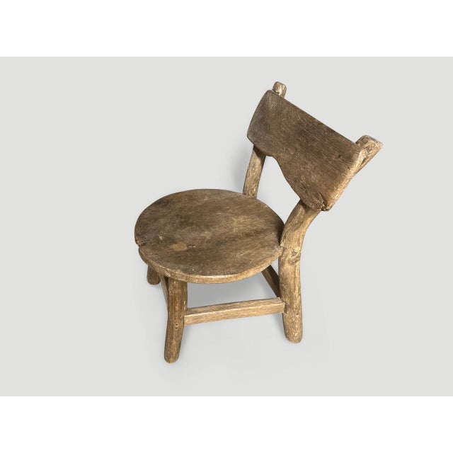 Antique Chair or Side Table For Sale - Image 4 of 5