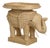 Rattan Elephant Side Table For Sale