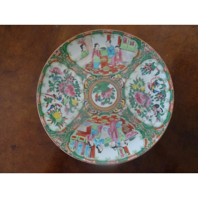 Early 19th Century Earlyl 19th Century Rose Medallion Plates For Sale - Image 5 of 5