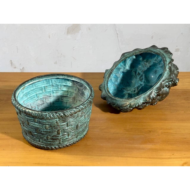 Sculptural Gilt Bronze Ice Bucket by Mauro Manetti, Italy, 1970s For Sale - Image 9 of 15