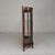 Brown English Art Deco Display Cabinet on Ornate Legs, 1930s For Sale - Image 8 of 18