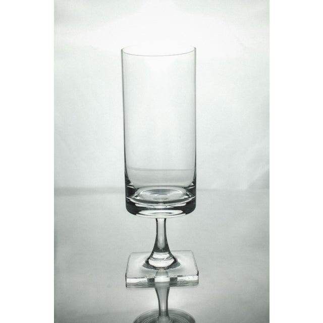 Transparent 1960s Rosenthal Berlin Highball Glasses West Germany - Set of 4 For Sale - Image 8 of 9