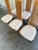 Wood Late 20th Century Set of 6 Italian Tall Back Dining Postmodern Chairs in Style of Pietro Costantini For Sale - Image 7 of 7