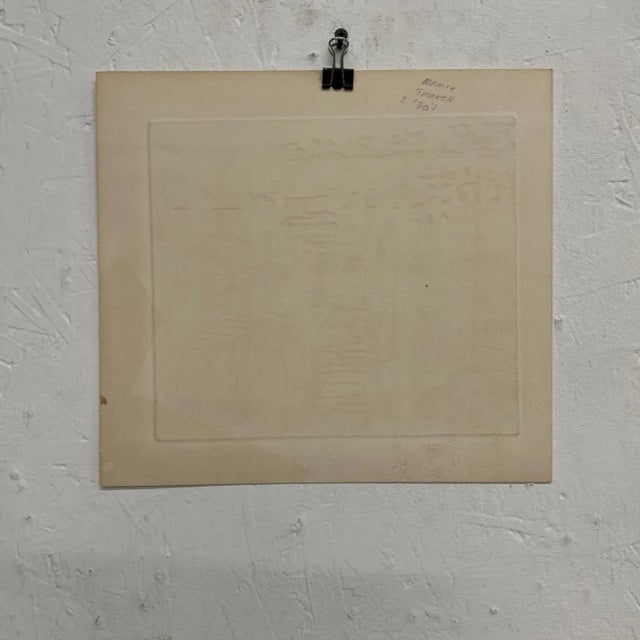 Paper 1970s Mamie Troxell Organic Modern Abstract Artwork For Sale - Image 7 of 10