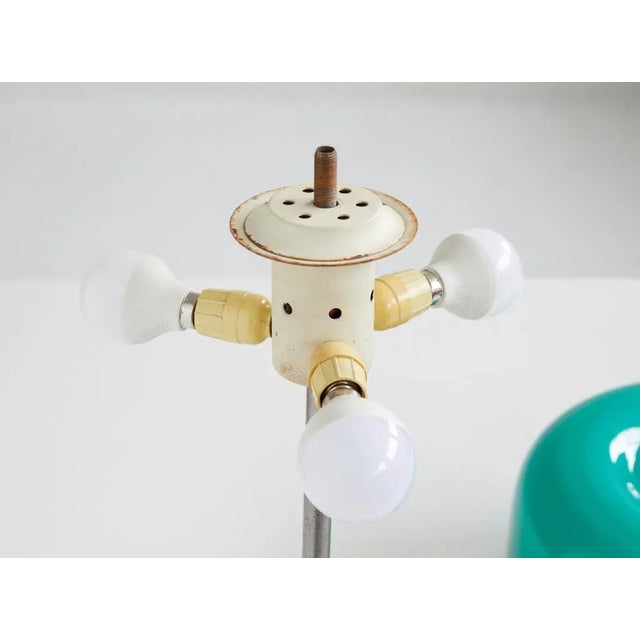 Murano Glass Table Lamp attributed to Vistosi, 1960s For Sale - Image 6 of 7