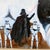 Framed Boston Terrier Dog Portrait With Star Wars Figurines Oil Painting For Sale In Cincinnati - Image 6 of 11