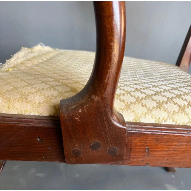 Fine 18th Century Georgian Mahogany Armchair For Sale - Image 11 of 14