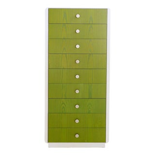 Vintage Nine-Drawer Column, 1960s For Sale
