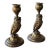 Pair of Owl Candlesticks For Sale