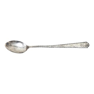 Vintage Sterling Silver Baby Spoon For Sale