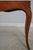 French Vintage Parquetry Mahogany Rectangular End Table For Sale - Image 9 of 13