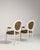 French Pair of Louis XVI Upholstered Armchairs, Neoclassical Style, France, 20th Century For Sale - Image 3 of 18