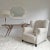Beautiful vintage Fendi Casa armchair newly reupholstered in a luxurious beige Gurion teddy alpaca boucle from Italy....