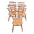 Mid 20th Century Ethan Allen Heirloom Maple Comb Back Windsor Dining Chairs - Set of 5 For Sale