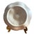 Mid-Century Modern Mid-Century French Oyster Plate with Pink and Grey Shell Relief from Sarreguemines, 1930s For Sale - Image 3 of 5