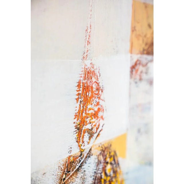 Abstract Painting on Canvas, 2000s For Sale - Image 6 of 9