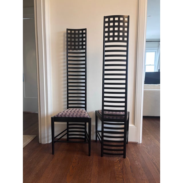 More than chairs, these are sculpture for your home. The exaggerated proportions—standing approximately 140 cm (55 inches)...