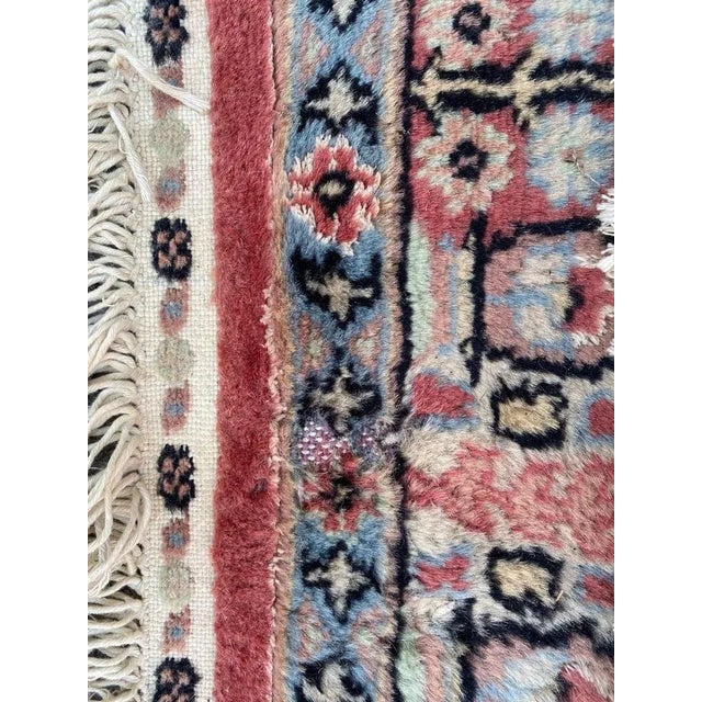 Vintage Silk and Wool Pakistani Rug For Sale - Image 18 of 18