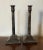 Antique 18th Century George III Neoclassical Sheffield Silver on Copper Tall Stacked Column Candlesticks - a Pair For Sale - Image 12 of 12